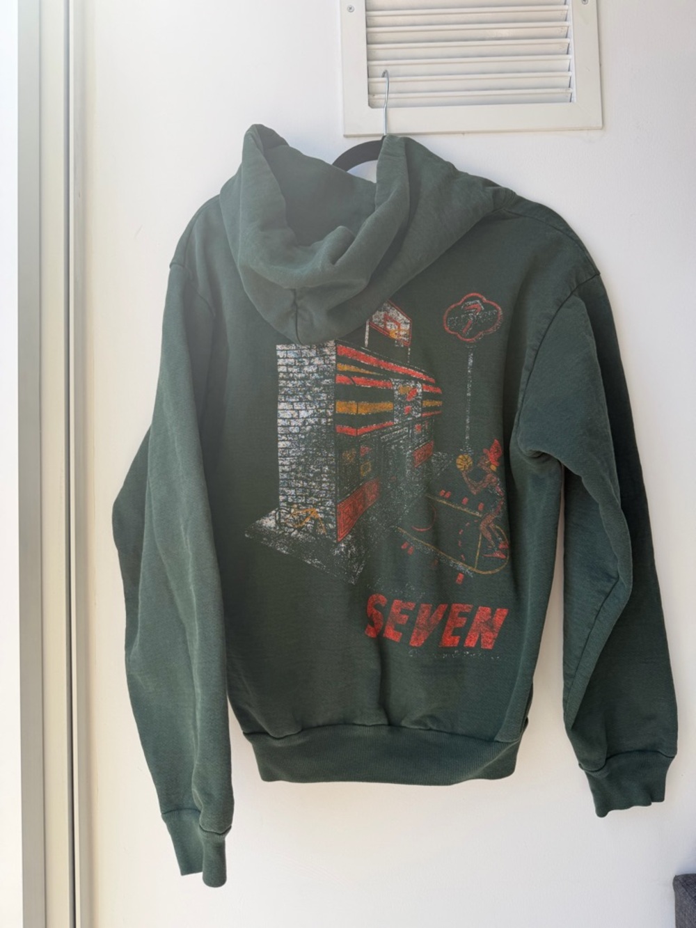 Overtimex7/11 collab sweater size small 80% cotton
